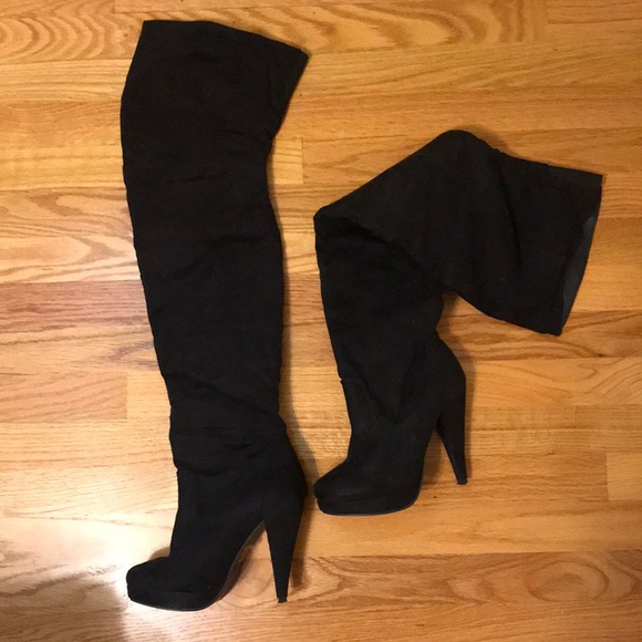 Charlotte Russe Shoes - Over the knee boots